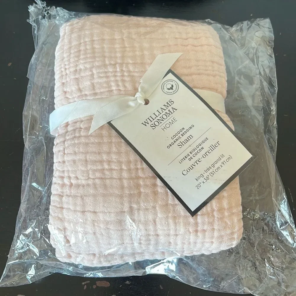 Williams Sonoma Organic Cocoon Sham